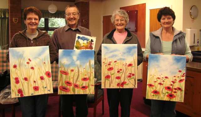 Painting My Way art classes in Shropshire